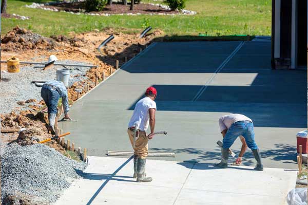 Poured Concrete Driveway Services In Lexington Kentucky